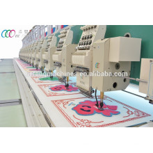 15 Heads Mixed Chenille And Flat Embroidery Machine With Servo Motor
